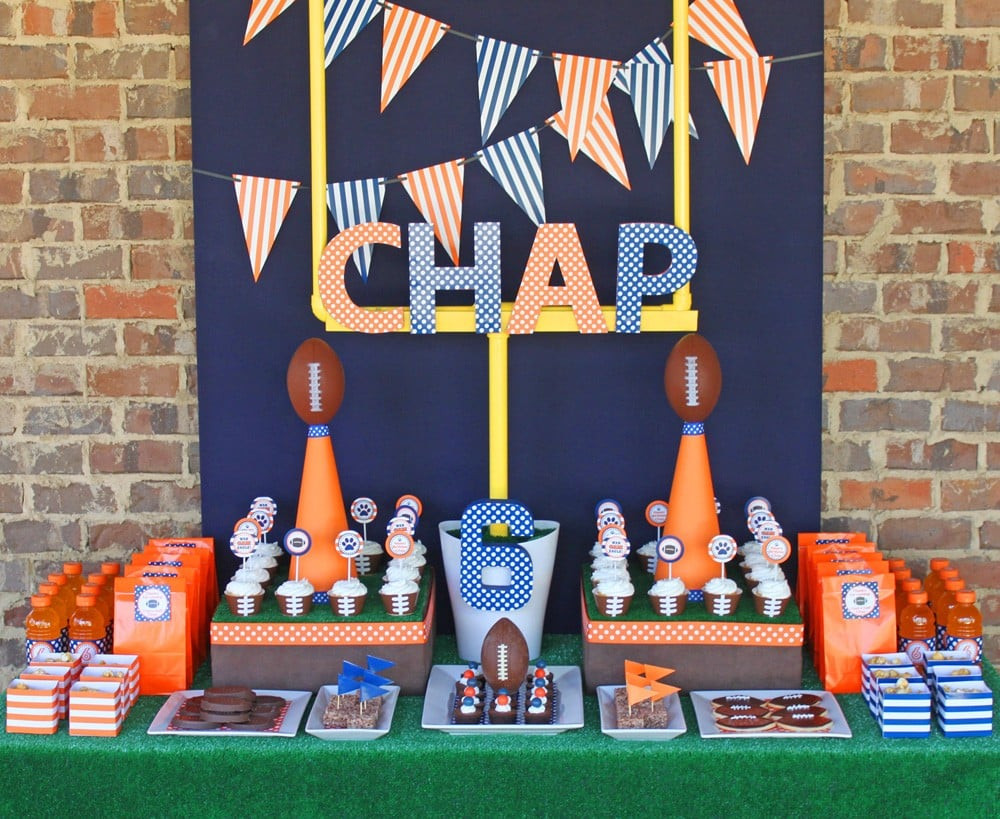 Team Party Ideas
 Football Themed Birthday Party Ideas For Boys