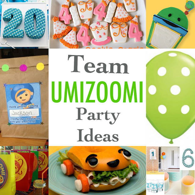 Team Party Ideas
 HOUSE OF PAINT Team Umizoomi Party Ideas