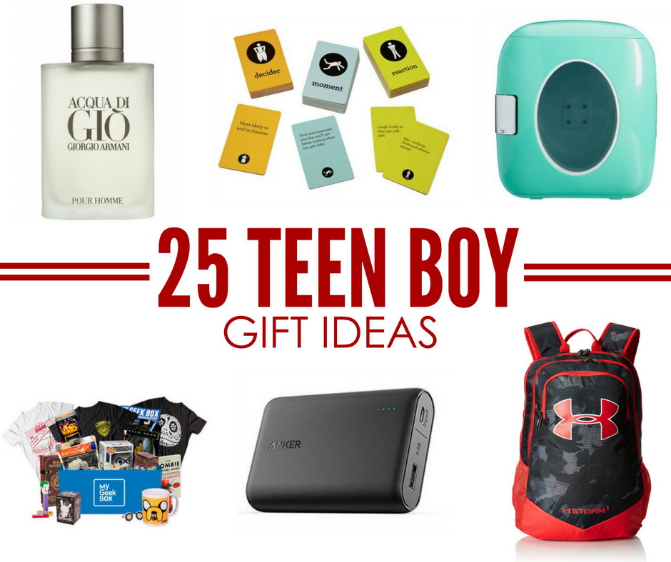 Teen Boys Gift Ideas
 25 Teen Boy Gift Ideas Perfect for Christmas or Birthday