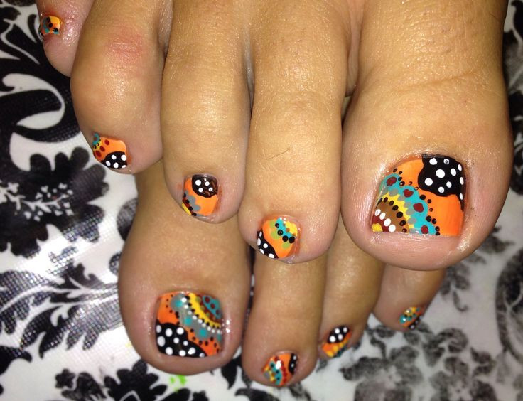 Teen Nail Designs
 Funky Toe Nail Art 15 Cool Toe Nail Designs For Teenage Girls