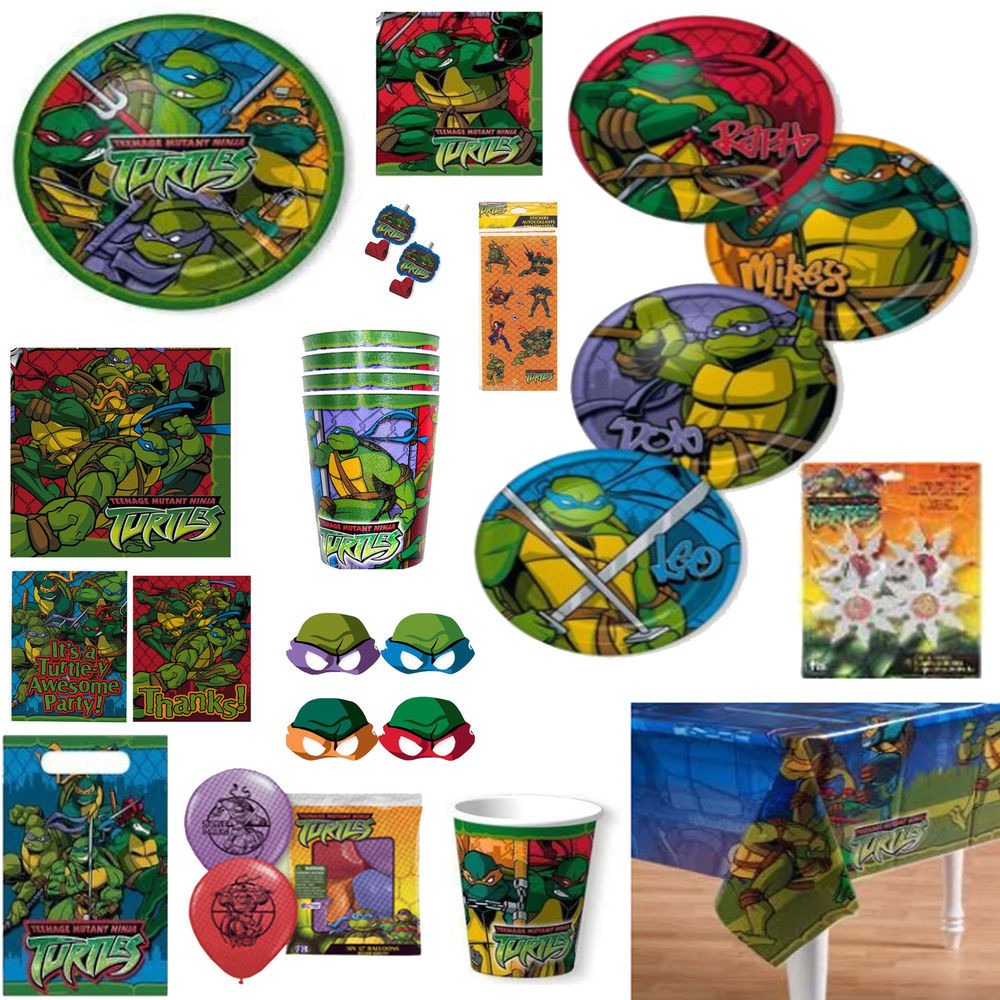 Teenage Mutant Ninja Turtle Birthday Party
 TEENAGE MUTANT NINJA TURTLES Birthday PARTY Supplies