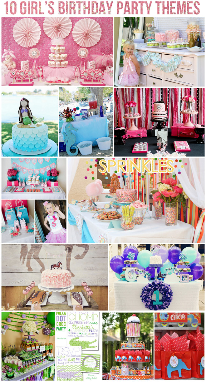 Ten Year Old Birthday Party Ideas
 Top 10 Girl s Birthday Party Themes on pizzazzerie