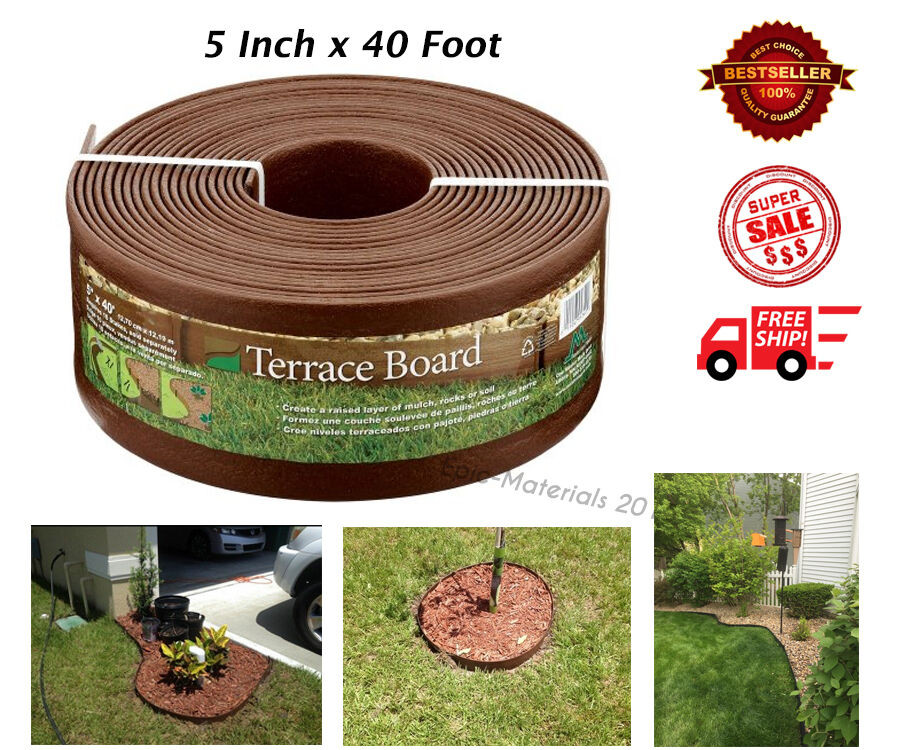 Terrace Board Landscape Edging
 Terrace Board Plastics Brown Landscape Edging Stuff Plants