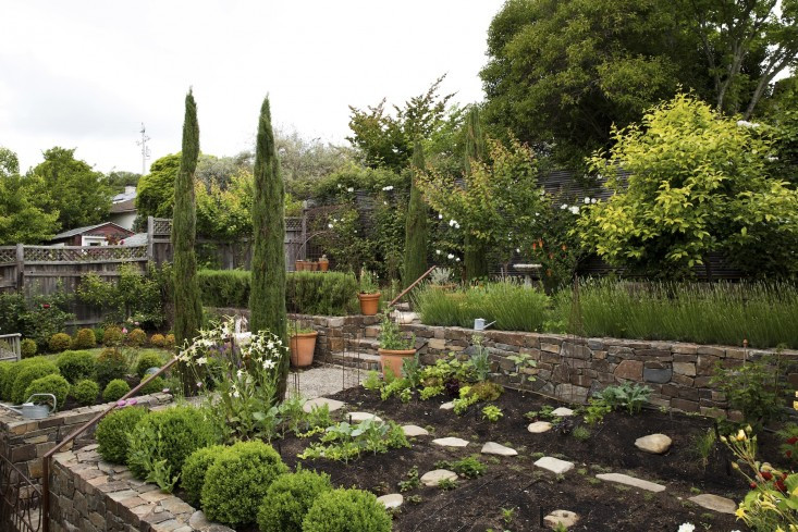 Terrace Landscape California
 Garden Visit A Modern CA Garden Inspired by the Classics