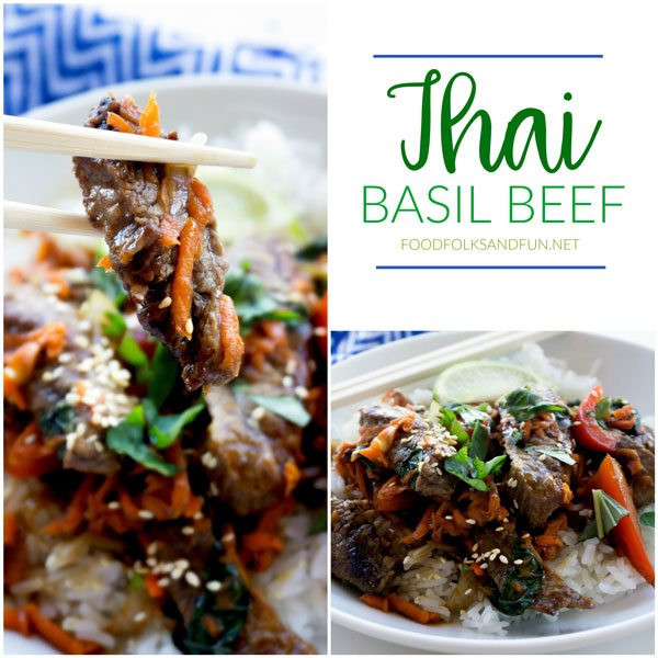 Thai Beef Basil Recipes
 Thai Basil Beef a k a Pad Gra Prow • Food Folks and Fun