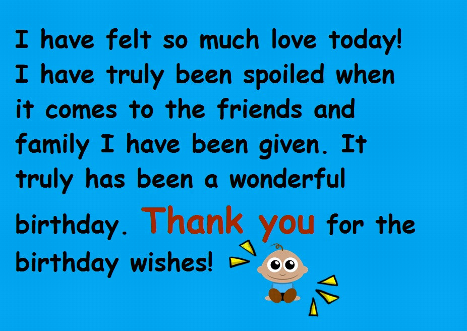 Thank You All For The Birthday Wishes Quotes
 Thanks for the Birthday Wishes Notes and Quotes