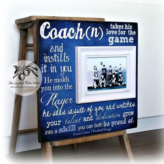 Thank You Coach Gift Ideas
 Basketball Coach Gift Coach Gift Idea Soccer Coach
