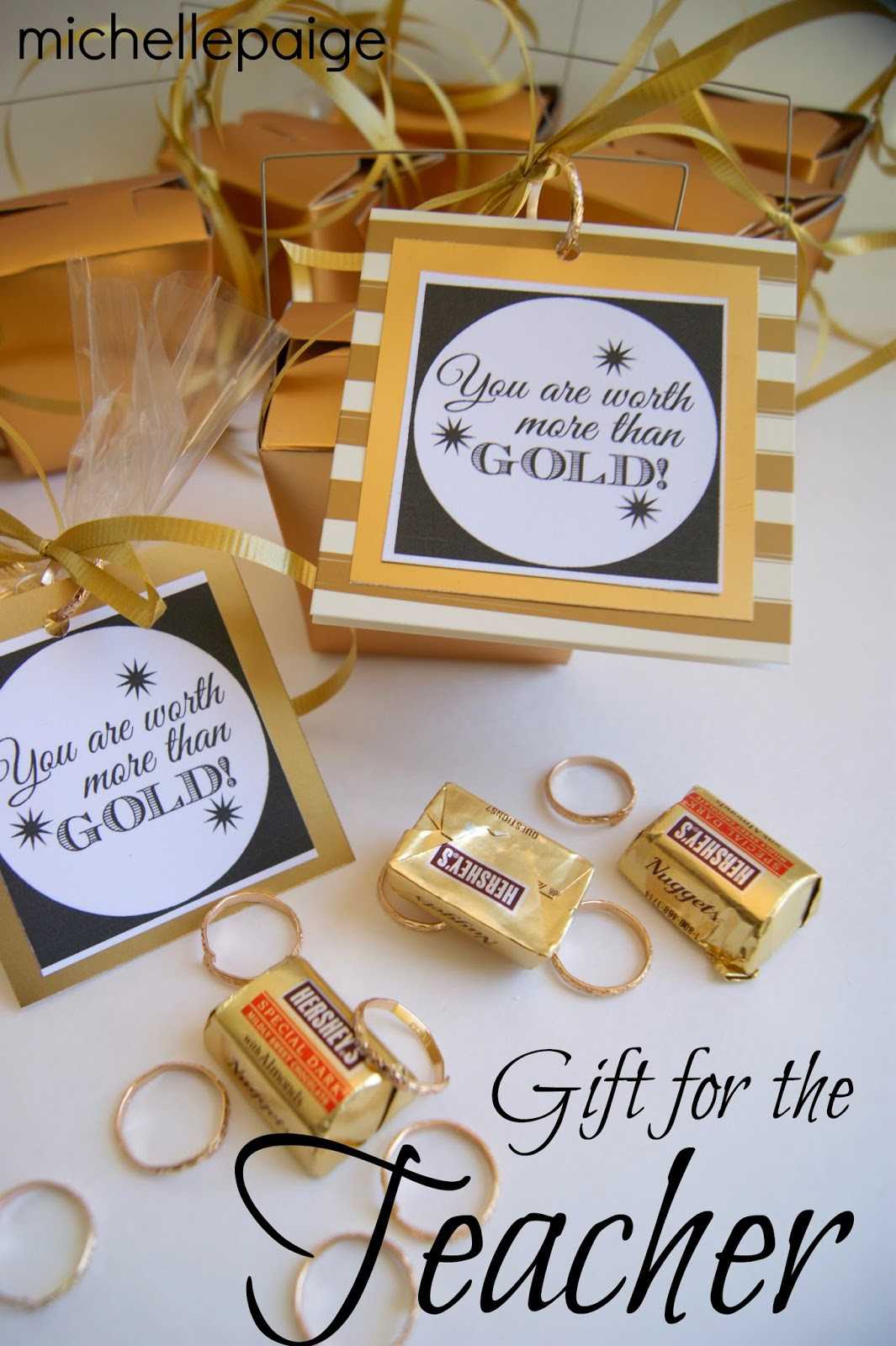 Thank You For Your Service Gift Ideas
 michelle paige blogs Worth More than Gold Teacher