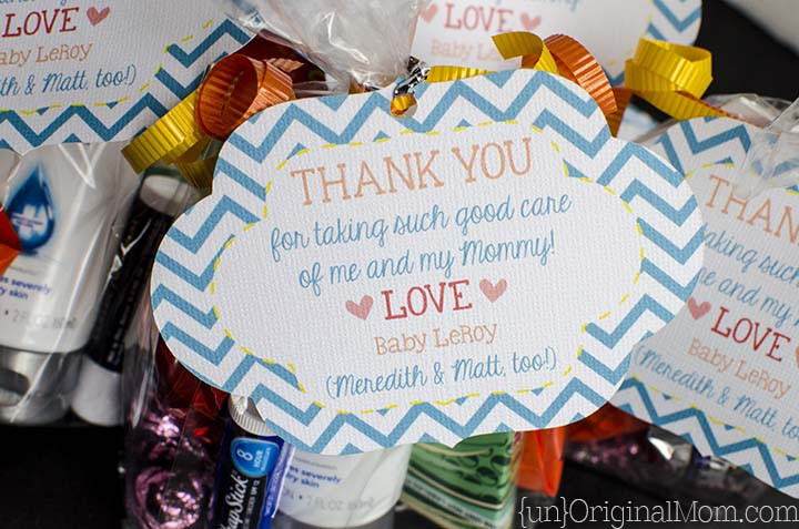 Thank You Gift For Doctor Who Delivered Baby
 Labor and Delivery Nurse Thank You Bags unOriginal Mom