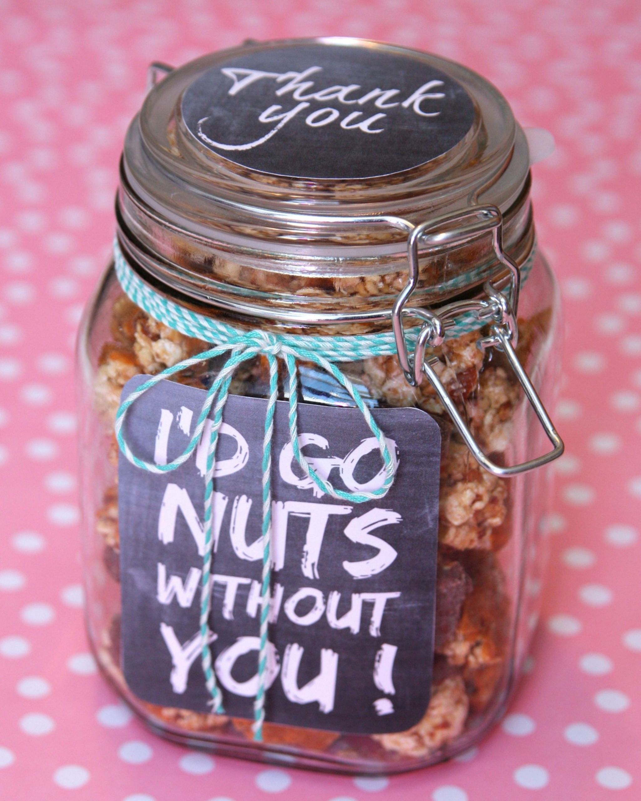 Thank You Gift Ideas For Coworkers
 Thank You Gift in a Jar Gift Ideas