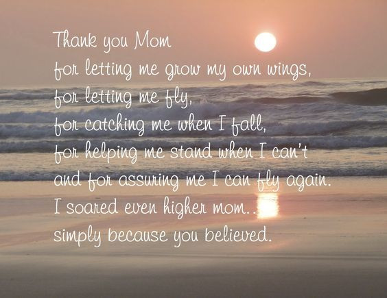 Thank You Mother Quotes
 Thank You Mom s and for