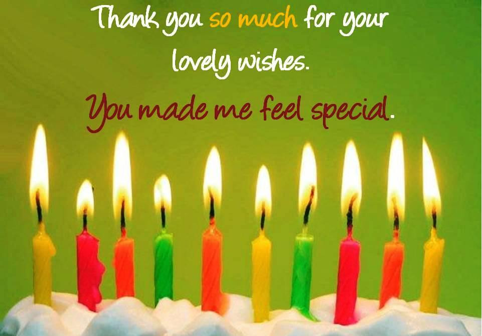 Thanks For Birthday Wishes
 INTRADAY MOVERS Thank you so much for ur wishes