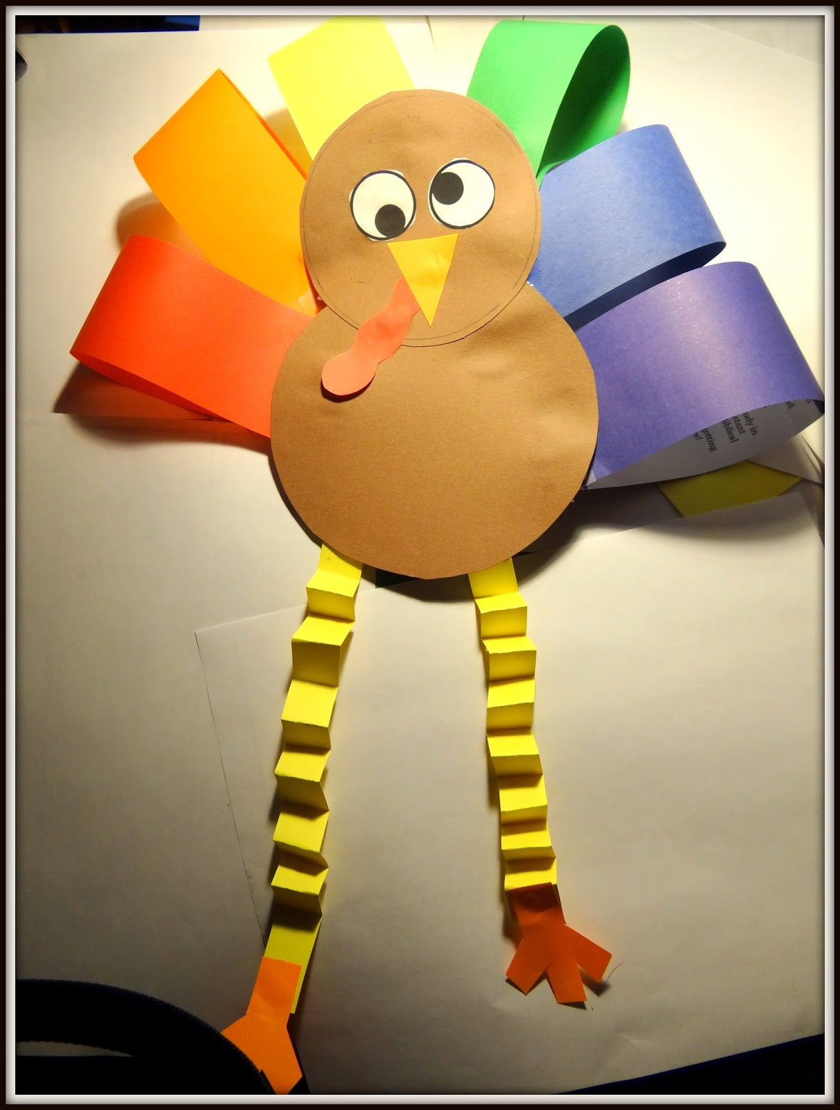 Thanksgiving Art For Preschoolers
 PATTIES CLASSROOM Turkey Art Project from Colored Paper
