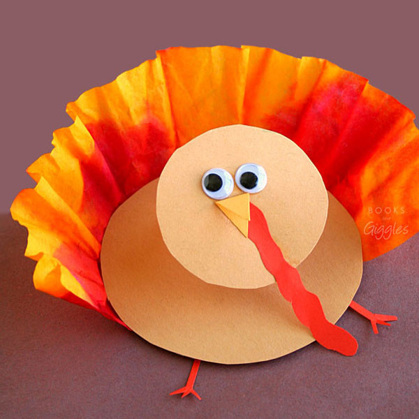 Thanksgiving Art For Preschoolers
 3 D Thanksgiving Turkey Craft for Kids