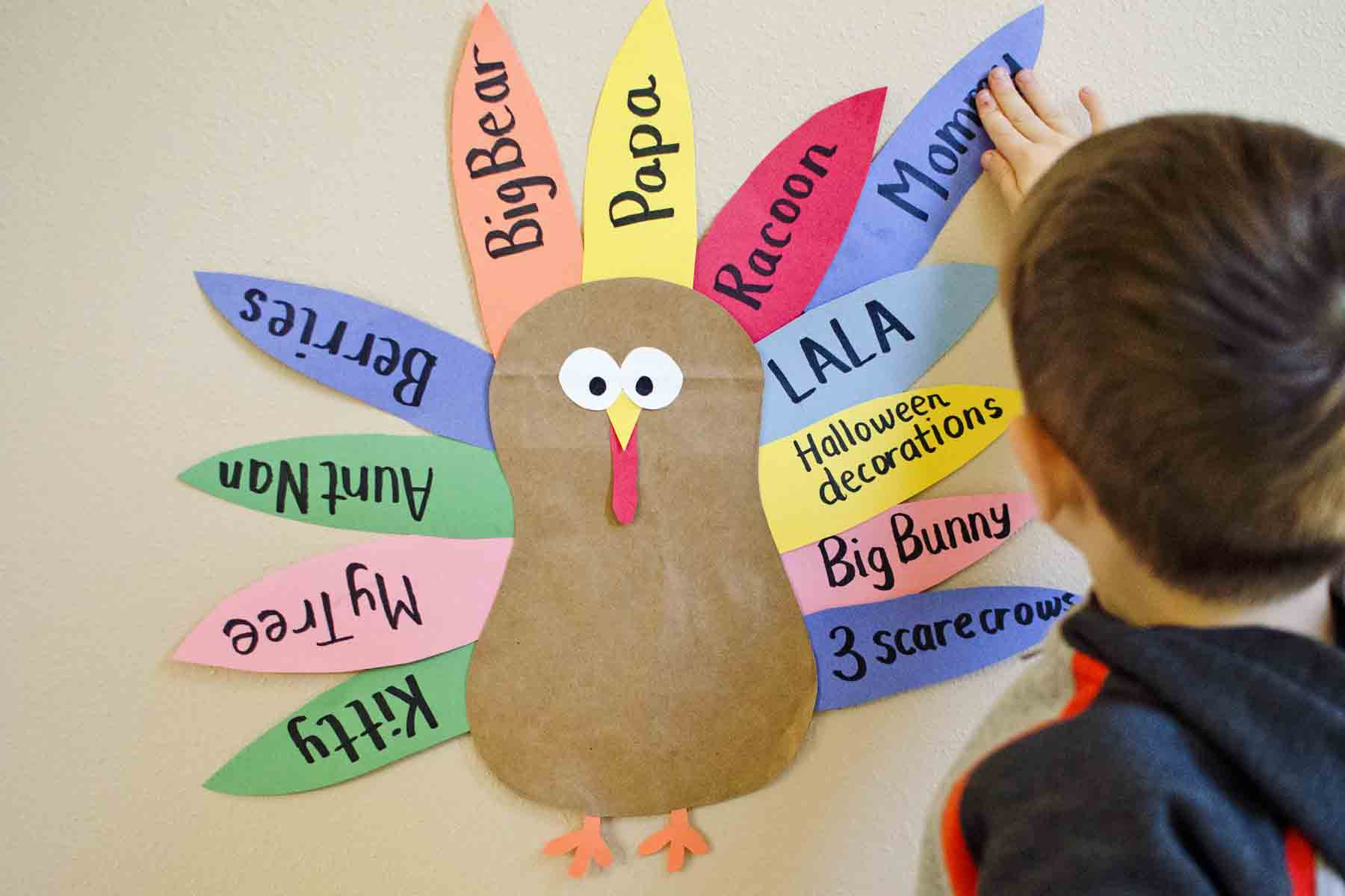 Thanksgiving Art Projects For Preschoolers
 Teaching Toddlers to be Thankful Busy Toddler