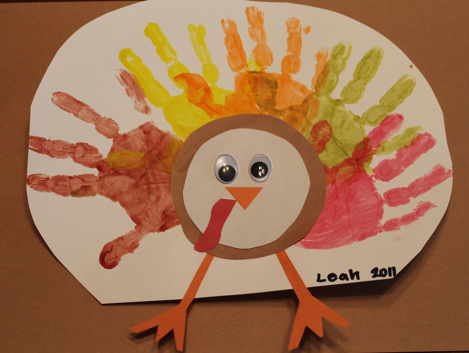 Thanksgiving Art Projects For Preschoolers
 Thanksgiving Handprint Turkey Craft The Purposeful Mom