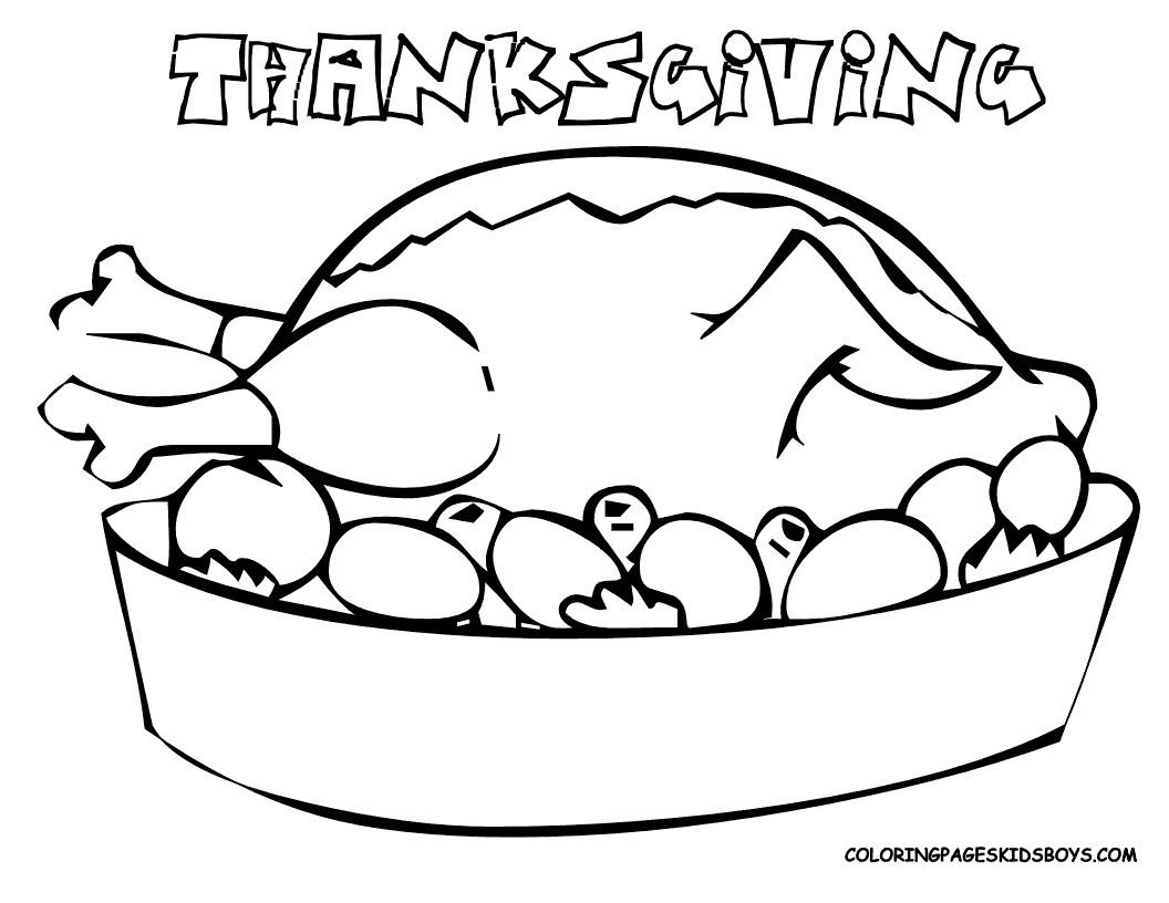 Thanksgiving Coloring Pages For Toddlers
 Read More