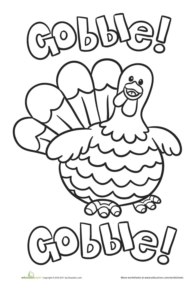 Thanksgiving Coloring Sheets For Kids
 Thanksgiving Coloring Pages jeffersonclan