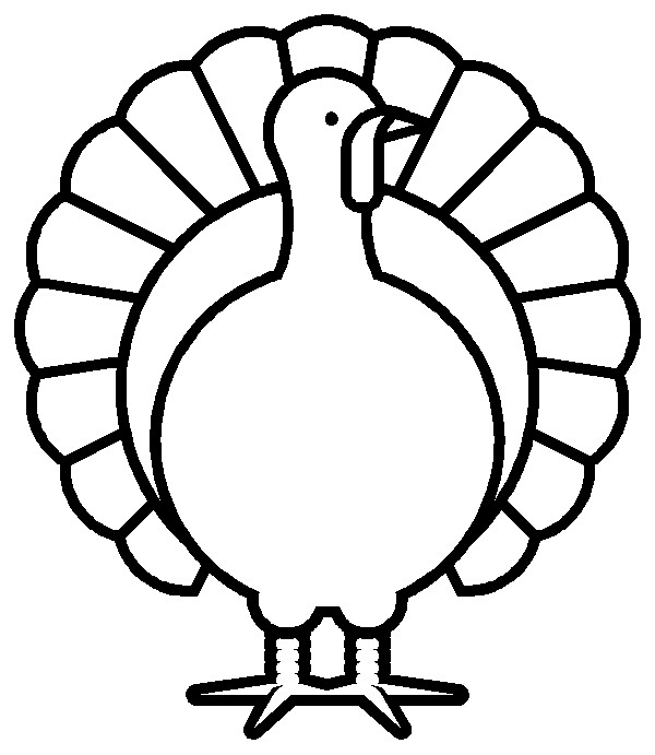 Thanksgiving Coloring Sheets For Kids
 Turkey coloring pages for kids