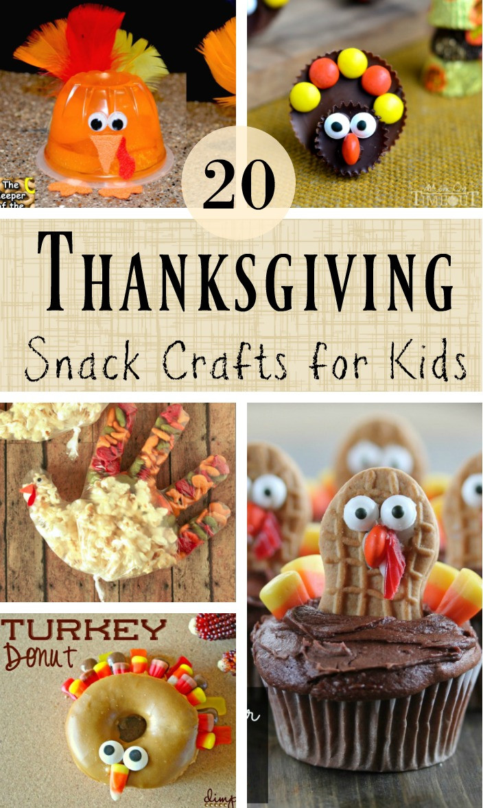 Thanksgiving Food Crafts For Kids
 20 Edible Thanksgiving Crafts for Kids Southern Made Simple