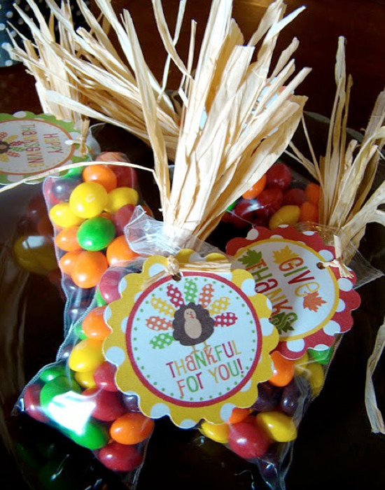 Thanksgiving Gift Bag Ideas
 50 Cute Thanksgiving Treats For Kids