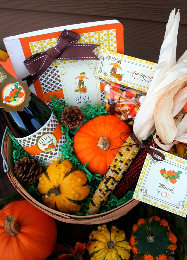 Thanksgiving Gift Ideas For Clients
 Thanksgiving DIY Gratitude Gift Basket Party Ideas