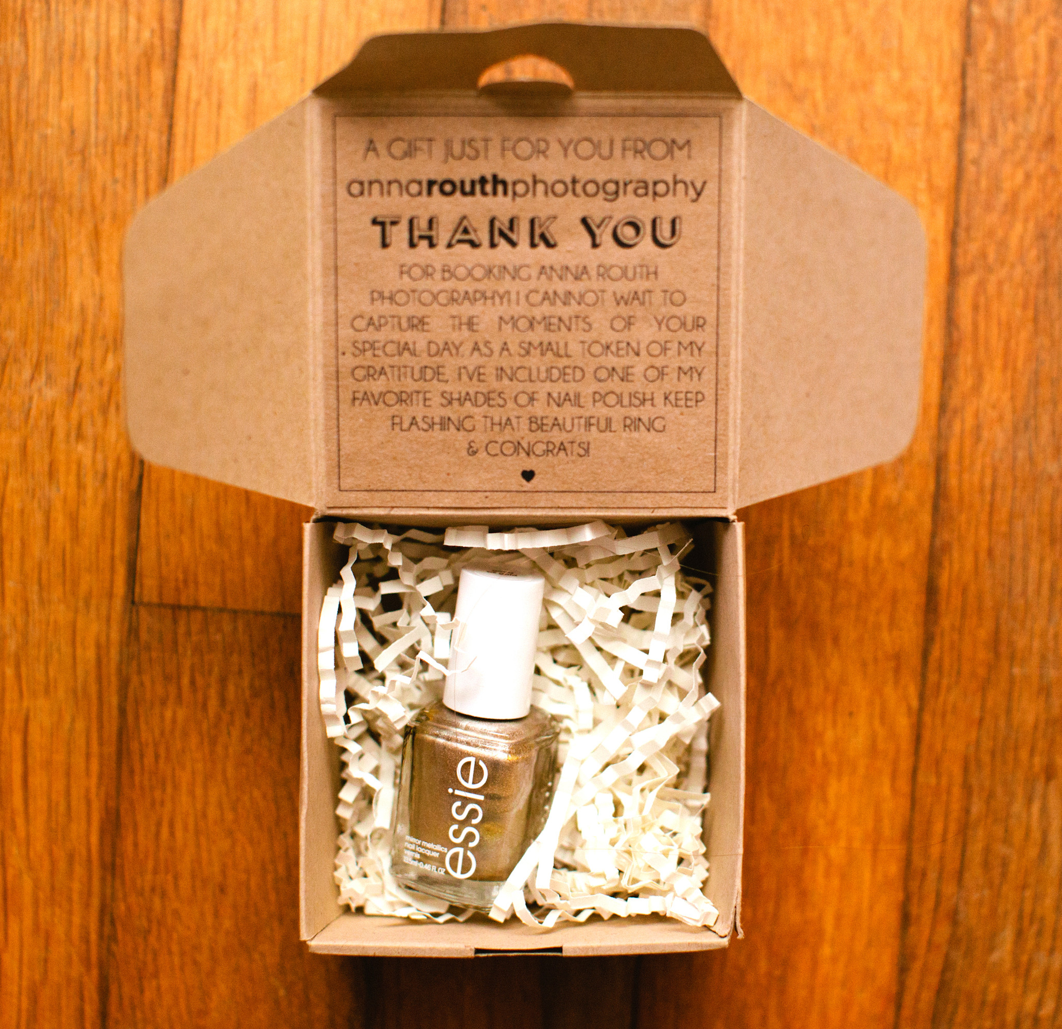 Thanksgiving Gift Ideas For Clients
 Anna Routh graphy Packaging