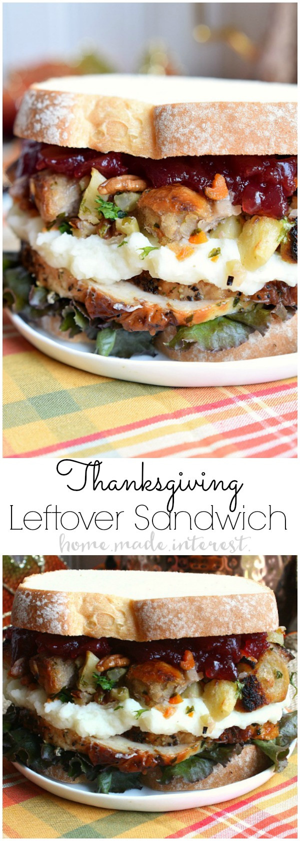 Thanksgiving Leftovers Recipes
 Thanksgiving Leftovers Sandwich Home Made Interest