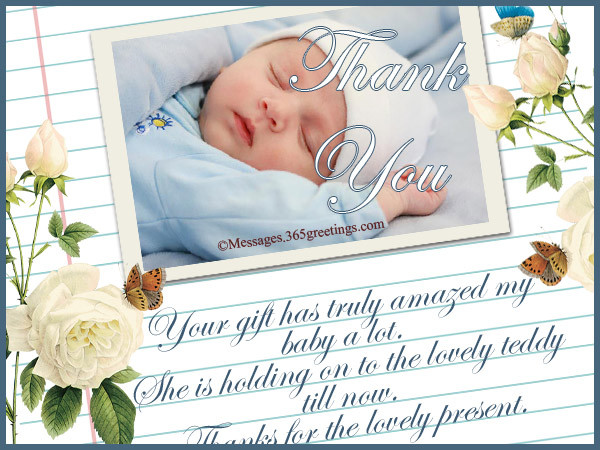 Thanksgiving Quotes Baby
 Thank You Messages For Gifts 365greetings