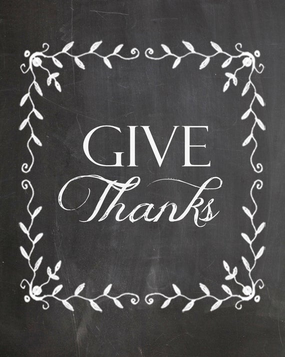 Thanksgiving Quotes Chalkboard
 Items similar to FREE Thanksgiving Digital chalk art Give