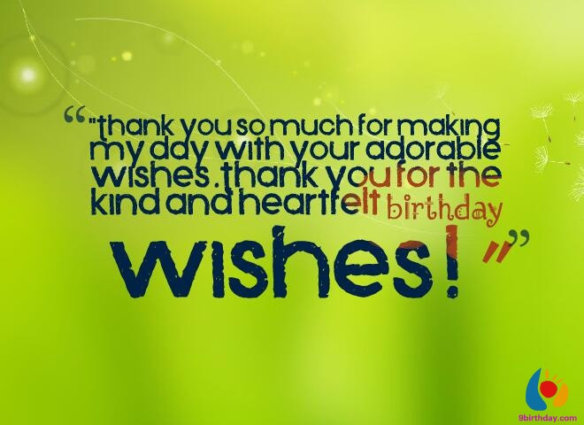 Thanksgiving Quotes For Birthday Wishes
 28 Beautiful Birthday Thank You Wishes and Messages with