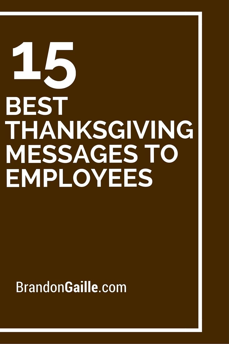 Thanksgiving Quotes For Boss
 17 Best Thanksgiving Messages to Employees