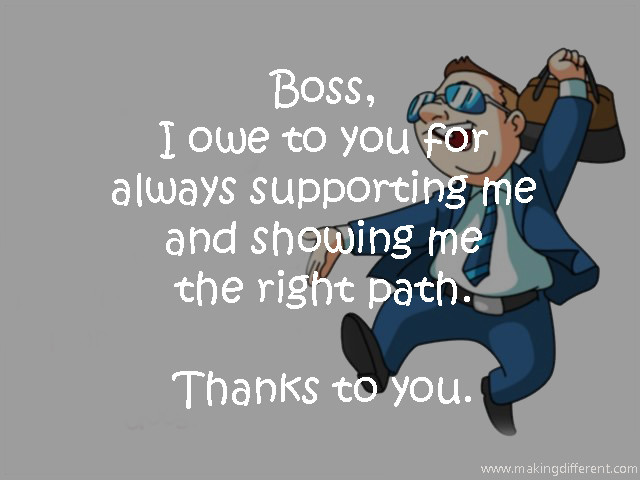 Thanksgiving Quotes For Boss
 How to say thanks to the Boss or Manager Making Different