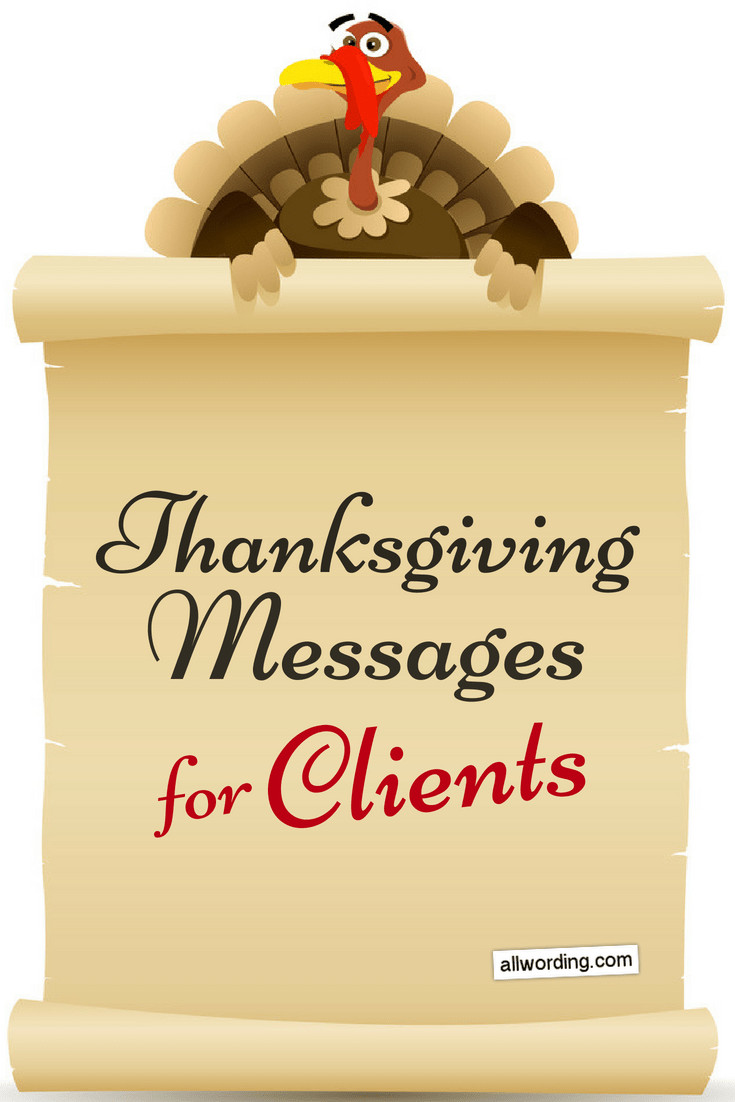 Thanksgiving Quotes For Business
 Thanksgiving Messages For Clients 15 Examples