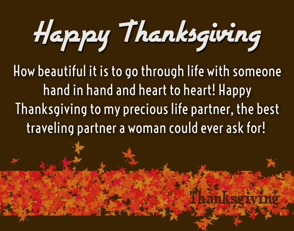 Thanksgiving Quotes For Her
 Thanksgiving Love Quotes for Her – Thank You Sayings Part 3
