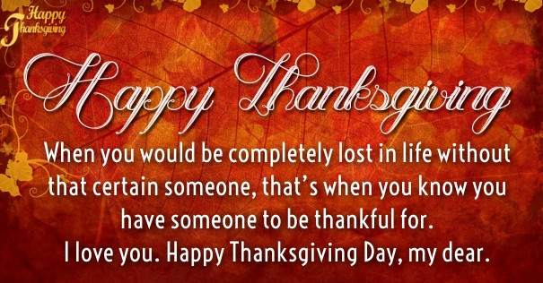 Thanksgiving Quotes For Her
 Thanksgiving Love Quotes for Her – Thank You Sayings Part 2