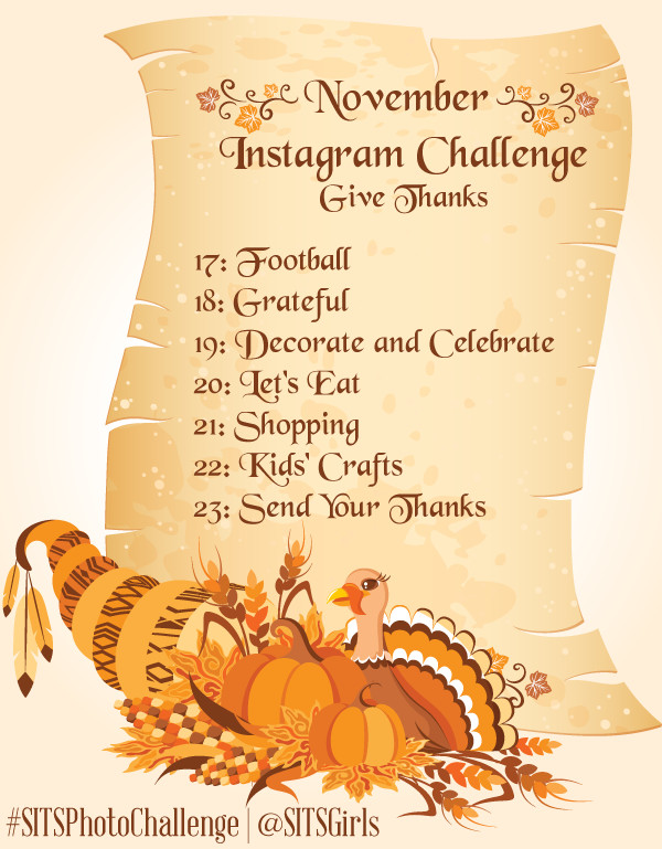 Thanksgiving Quotes Instagram
 November Instagram Challenge