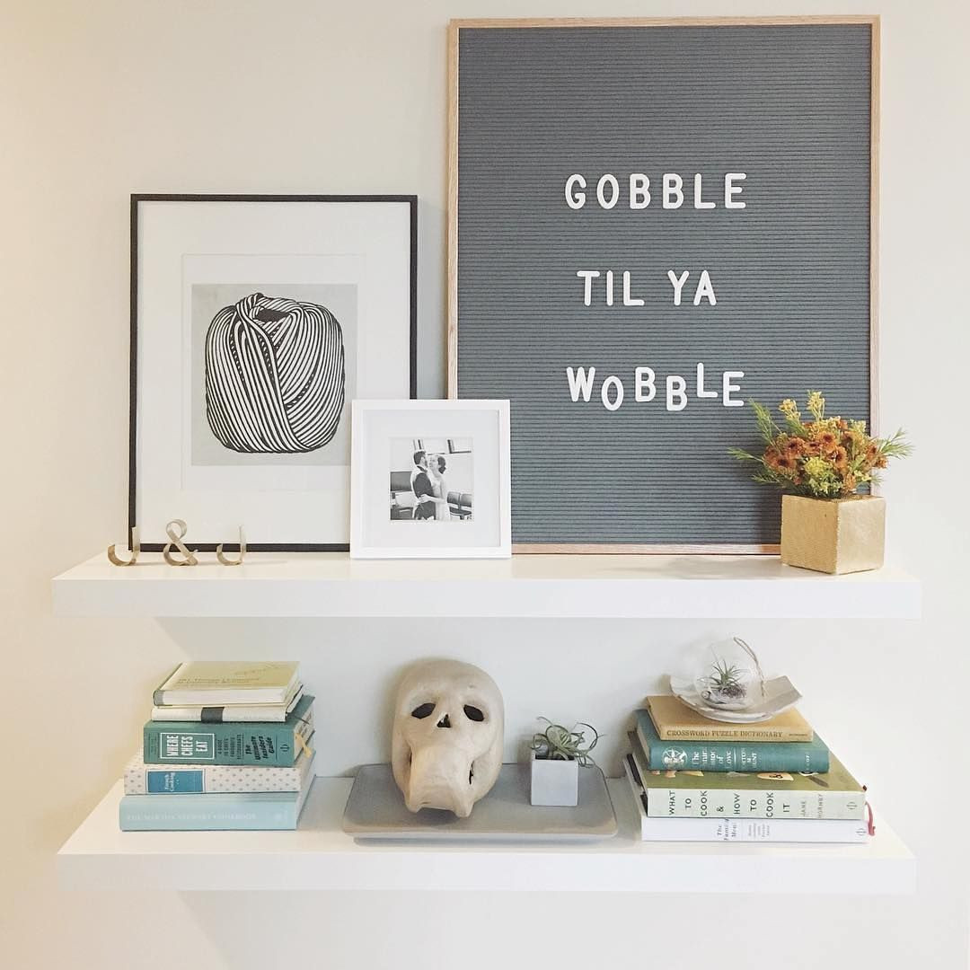 Thanksgiving Quotes Letter Board
 The Writer Grey