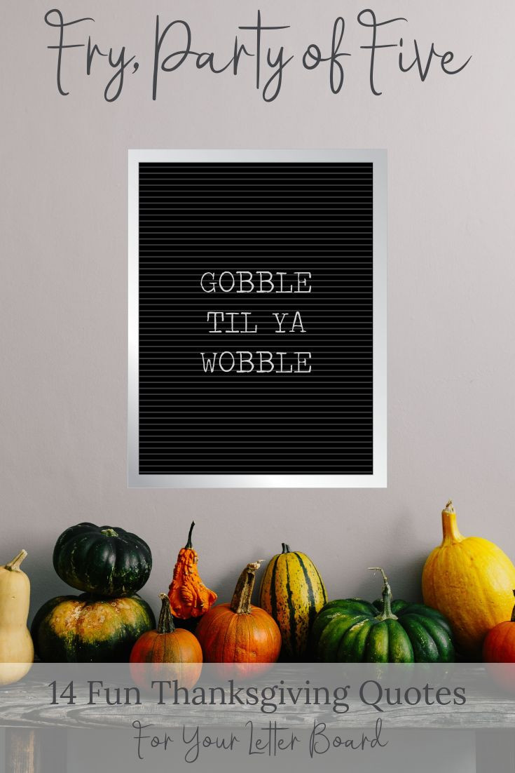 Thanksgiving Quotes Letter Board
 Thanksgiving quotes