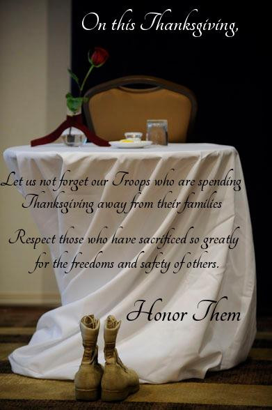 Thanksgiving Quotes Military
 Dedicated To Heroes Remember Our Troops Veterans First