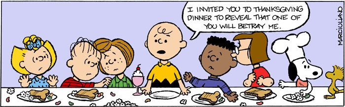 Thanksgiving Quotes Peanuts
 Deleted Scene from “A Charlie Brown Thanksgiving”