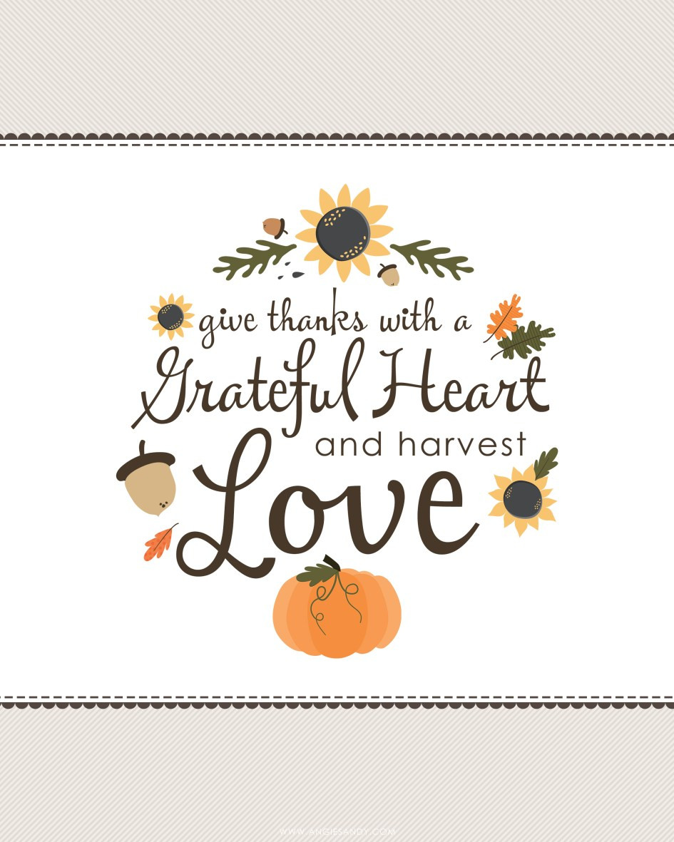 Thanksgiving Quotes Printable
 15 Gratifying Thanksgiving Quotes