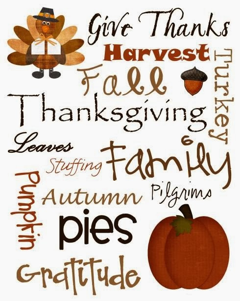 Thanksgiving Quotes Printable
 A Sprinkle of This and That Free Thanksgiving Printables