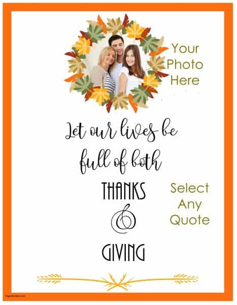 Thanksgiving Quotes Printable
 Free Printable Thanksgiving Quotes