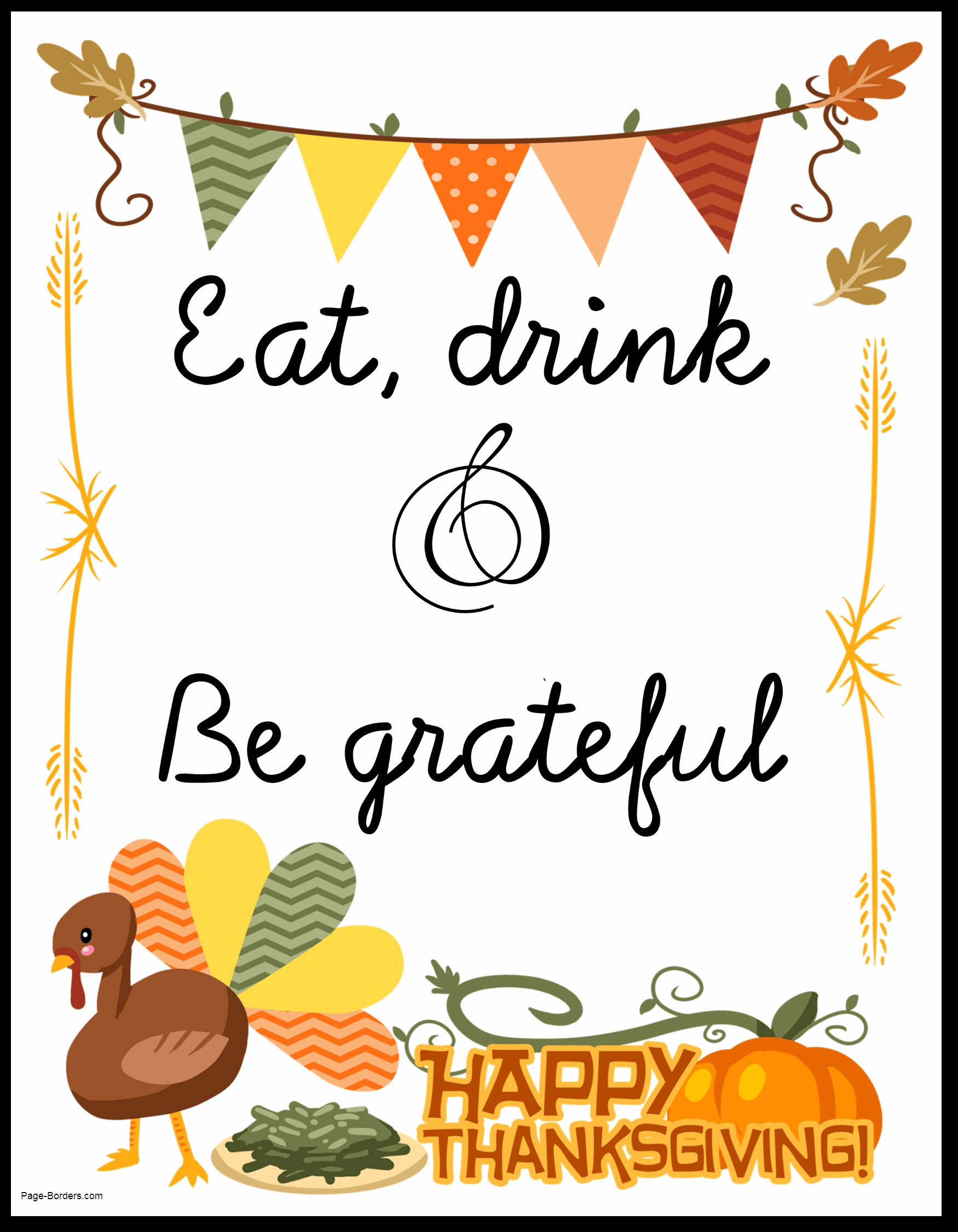 Thanksgiving Quotes Printable
 Free Printable Thanksgiving Quotes