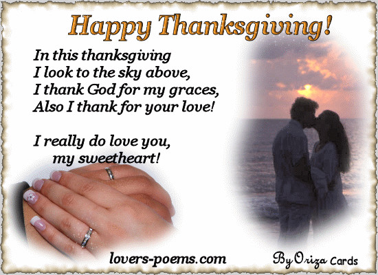 Thanksgiving Quotes Romantic
 Romantic Love Thanksgiving