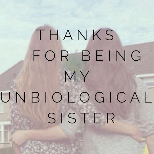 Thanksgiving Quotes Sister
 Thank You For Being My Sister Quotes QuotesGram