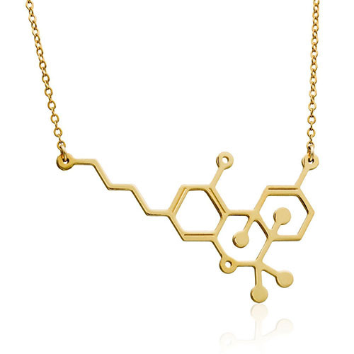 Thc Molecule Necklace
 13 Inexpensive and Unique Gifts for Pot Smokers Amazon