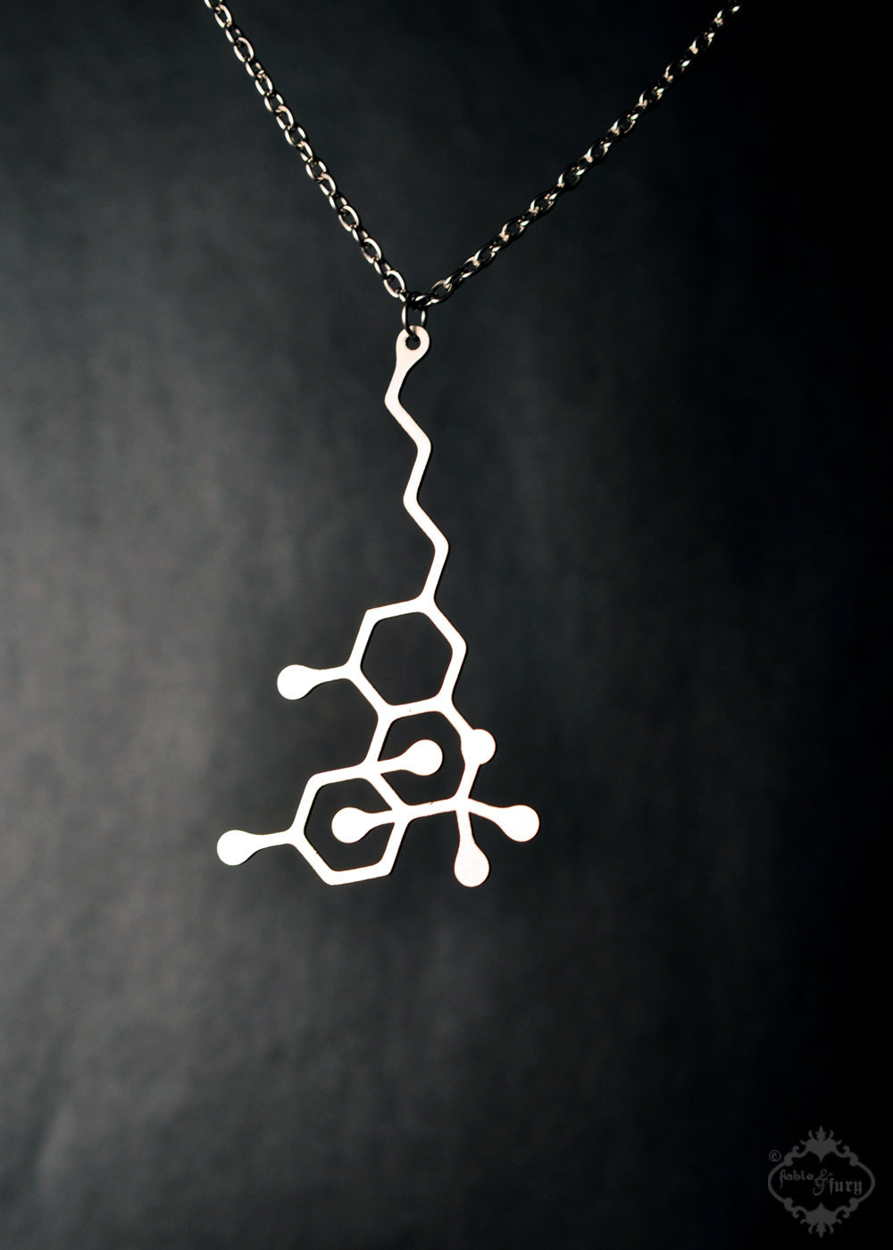 Thc Molecule Necklace
 Item Details