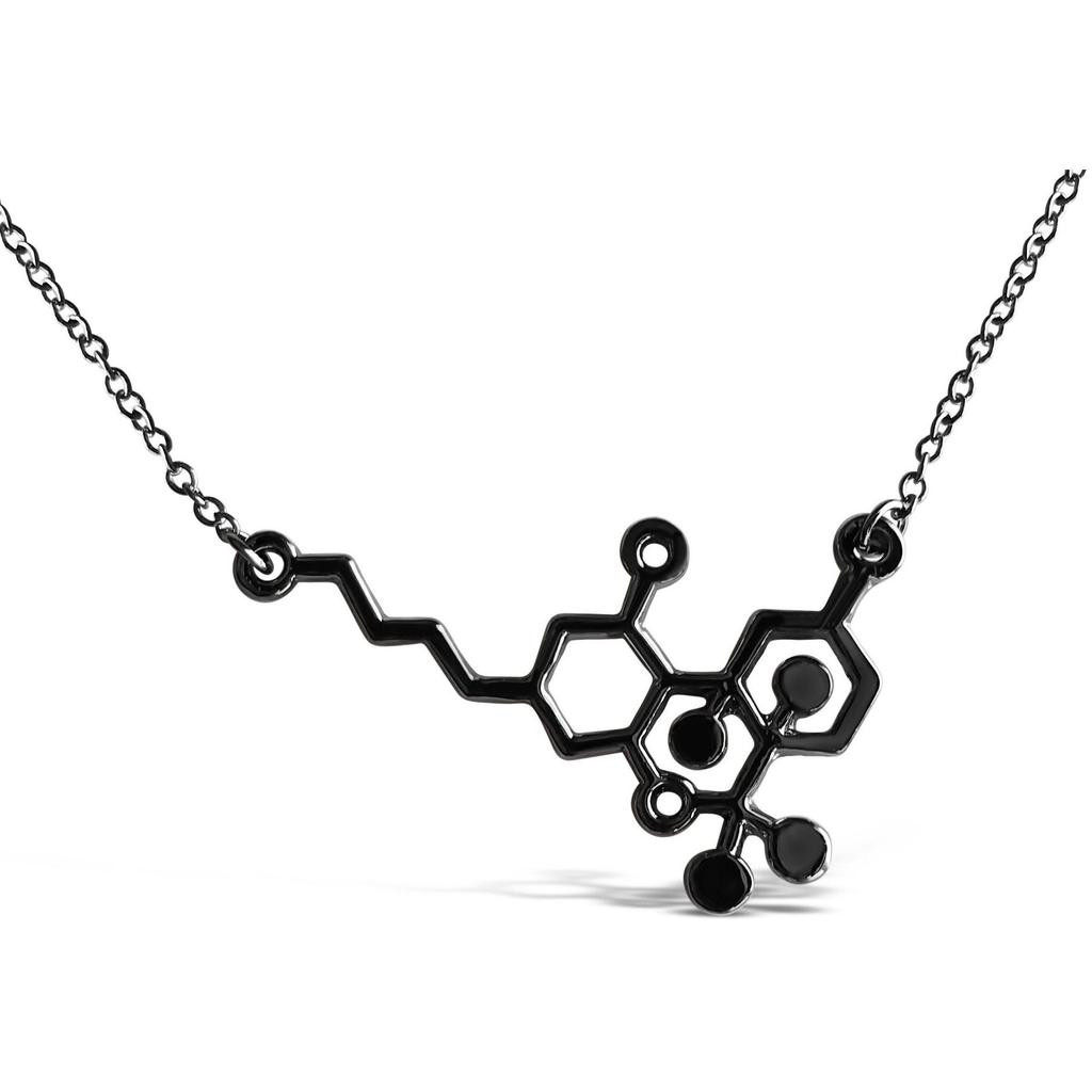 Thc Molecule Necklace
 Cannabis Molecule Necklace